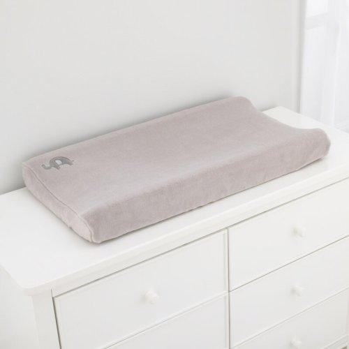 Isabelle & Max™ Little Love by NoJo Whalen Dream Big Little Elephant Grey Super Soft Changing Pad Cover | Wayfair