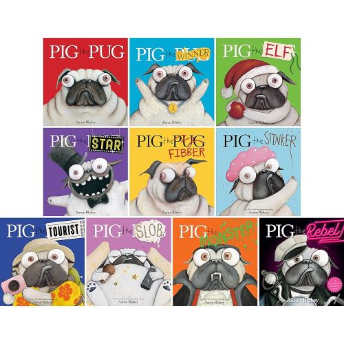 Pig The Pug Complete Series Set (10 Books)