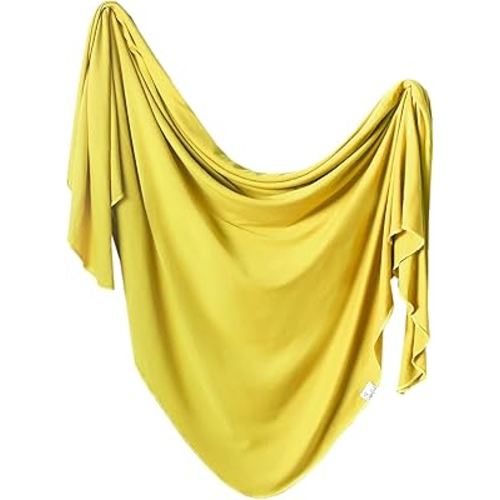 Copper Pearl Baby Swaddle Blanket - Premium Knit Baby Blanket, Large Soft Stretchy Receiving Blankets for Baby Boy and Girl, Swaddles for Newborn, Infant, and Toddler (Squirt)