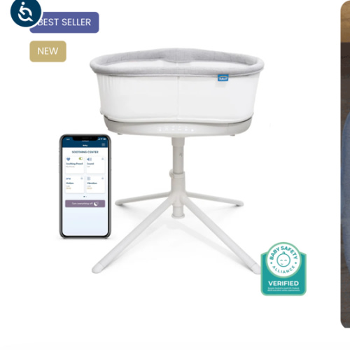 HALO BassiNest® Connected Swivel Sleeper 3.0 Smart Bassinet
