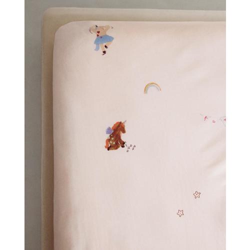 KIDS' UNICORN FITTED SHEET - Crib bedding - KIDS AND BABY - BEDDING | Zara Home United States of America