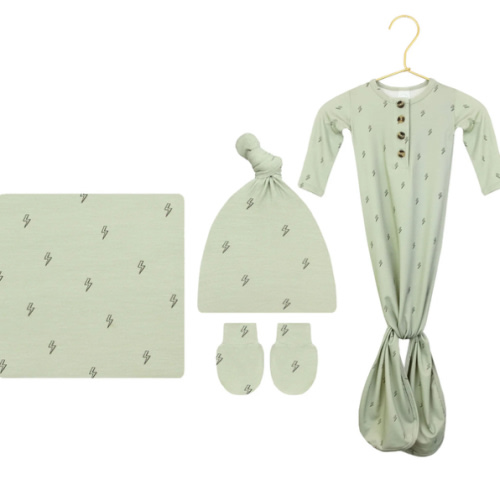 Nash Newborn Hat Bundle (Gown)