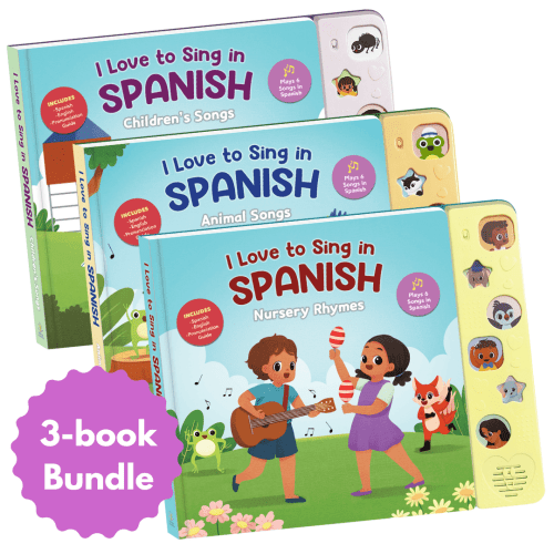 I Love to Sing in Spanish Collection (3-book Bundle)