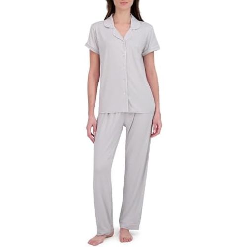 BORN Pajamas for Women Set Button Down