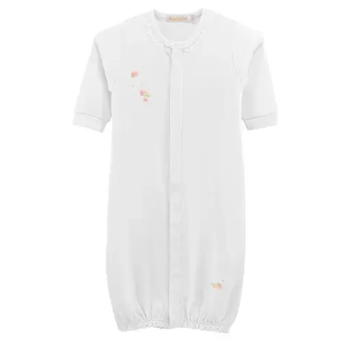 Spring Flowers Conv Gown w/ Lace Trim