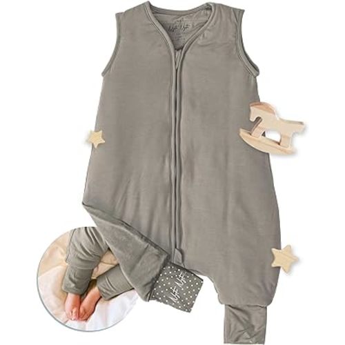 Nyte Nyte Baby - Sleeveless Soft Baby & Toddler Sleeping Sack, Breathable with Adjustable Feet Cuffs & Anti-Slip Grip