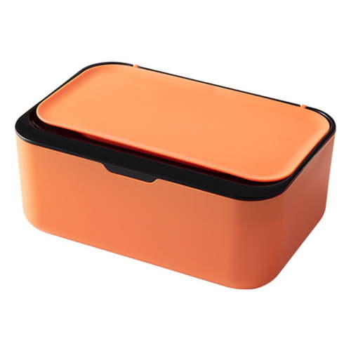 Baby Wipes Dispenser - Refillable Wipe Container with Lids and Sealing Design for Bathroom Storage, Slow Down The Evaporation Of Moisture Non-Slip, One-Handed Operation, Flushable Case Box