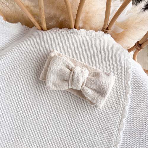 Chunky Knit Topknot - Honey