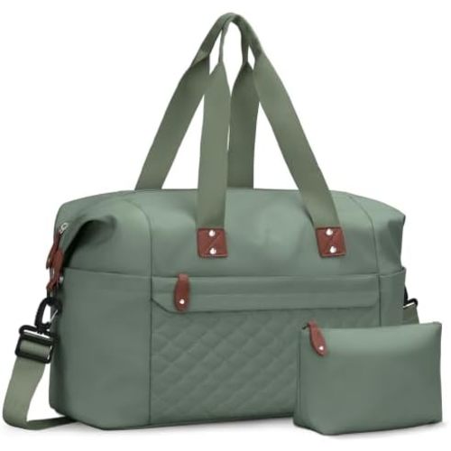 Pritent Travel Duffle Bag, Weekender Overnight Personal Item Carry On Bag
