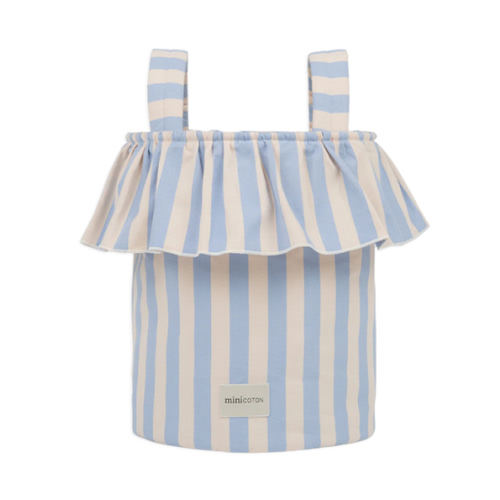 Stroller bag - Blue + Sand · Minicoton