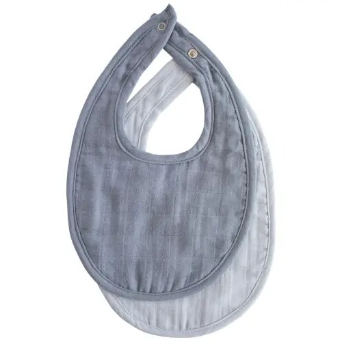mushie Muslin Bib 2-Pack
