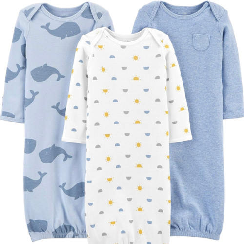 Simple Joys by Carter's Baby Boys 3-pack Cotton Sleeper Gown