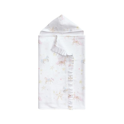 Tutu du Monde Carousel Horse Baby Hooded Towel