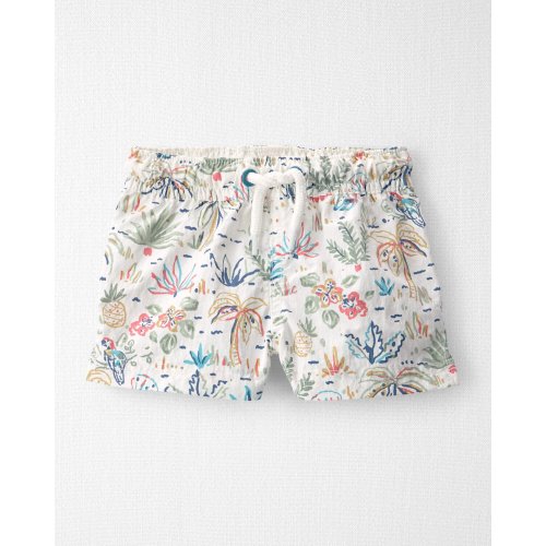 Baby Boy Recycled Swim Trunks in Tropical Paradise - Little Planet | Carter's