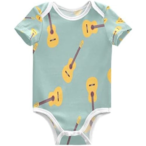 vvfelixl Baby Bodysuits Short Sleeve Cotton Baby Clothes For Boys Funny Baby Suits For Girls 0-24 Months