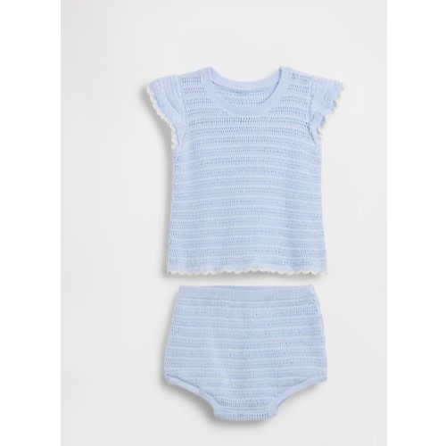 Blue Crochet Set