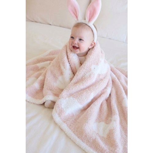 CuddleLane™ Luxe Blankets | Pink Bunny Foo Foo