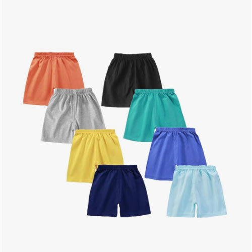 Toddler Baby Boy Elastic Waist Pull On Cotton Shorts for Littler Kids Boys Short Pants Summer Clothes