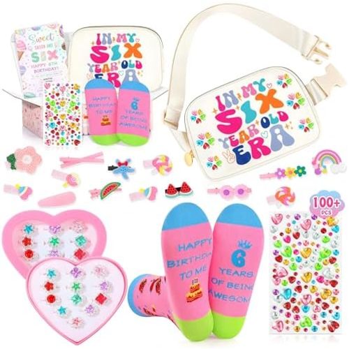 6 Year Old Girl Birthday Gift, Gifts for 6 Year Old Cute Girl, 6 Year Old Girl Birthday Gifts Ideas, Sweet Birthday Gifts for 6 Year Old Girl, 6th Birthday Decorations for Girl
