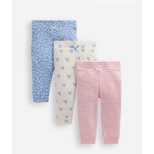 3 Pack Pointelle Leggings-Ditsy / Bows | Boden USA