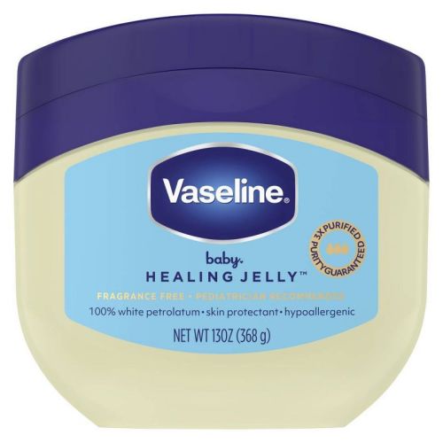 Vaseline Baby Healing Jelly - 13oz: Softening, Soothing, Hydrating, Whole Body Use, For Normal to Dry Skin