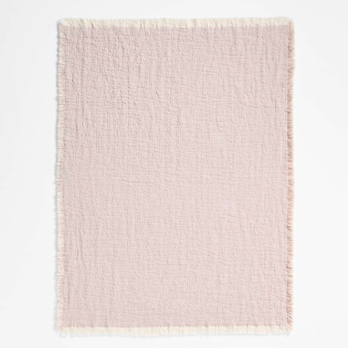 Supersoft Organic Cotton Gauze Classic Violet Rose Baby Stroller Blanket