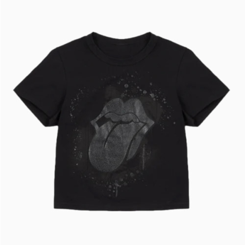 Paint It Black Tonal Baby T-Shirt - The Rolling Stones