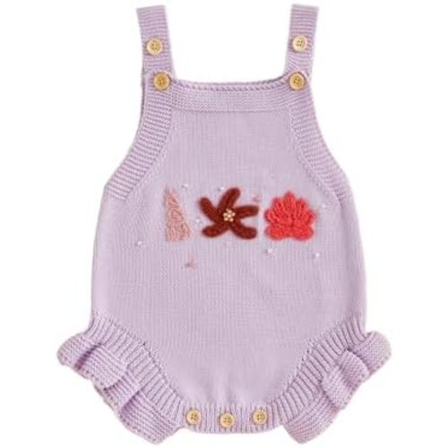 Baby Sweater Knit Romper Newborn Girl Strawberry Sweaters Onesie Overalls Fall Winter Clothes Knitted Outfit