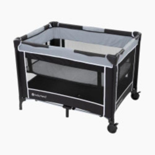 Baby Trend Portable Playard with Bassinet - Twinkle Grey