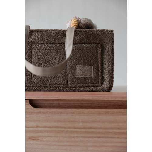 Teddy Core Nappy Caddy - Coco - NEW – Linen Label