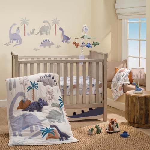 Dino-Might 3-Piece Crib Bedding Set