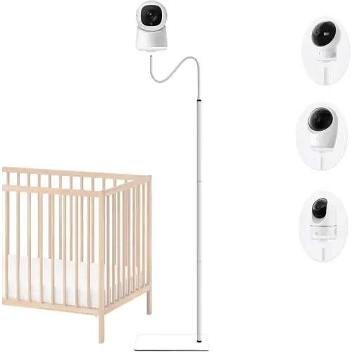 Baby Monitor Floor Stand Holder Mount Compactible for eufy E21,E30,Spaceview E110, Spaceview pro E210