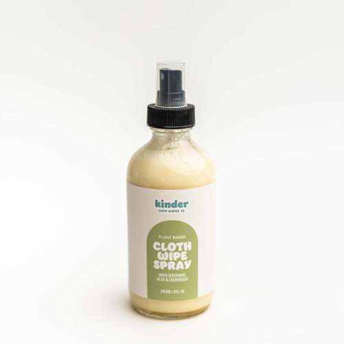 Cloth Wipe Spray: Soothing Aloe and Calendula