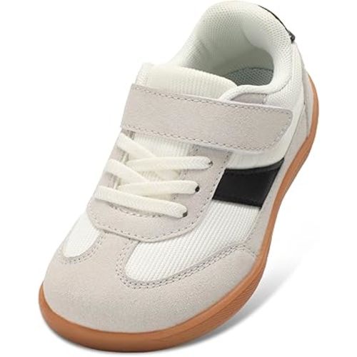 Toddler Shoes Zero Drop Minimalist Sneakers for Toddler/Little Kid Barefoot Slip on Tennis Shoes for Kids Boys Girls