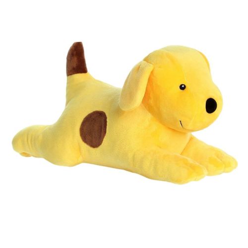 Aurora Large Spot Playful Stuffed Animal Yellow 13"