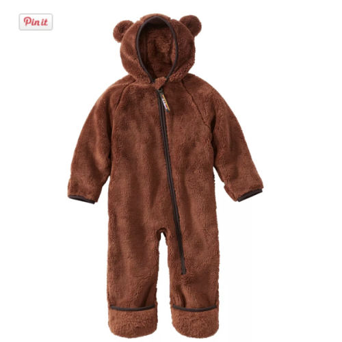 Infants' L.L.Bean Hi-Pile Fleece Bunting