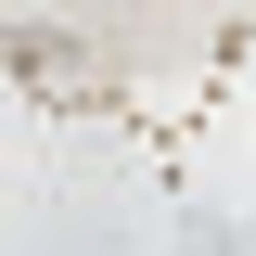 LUUGAA walnut bead chandelier, bead design creates American home style