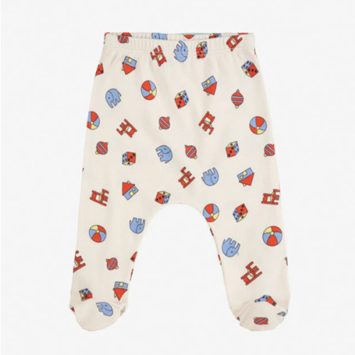 Toys all over footed leggings (3M)