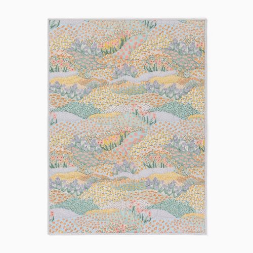 Flower Field Baby Quilt