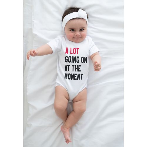 A Lot Going On At The Moment, Gifts For Kids, Infant One-Piece Romper Bodysuit and Toddler T-shirt, Concert Top, Birthday Gifts, Little Girl