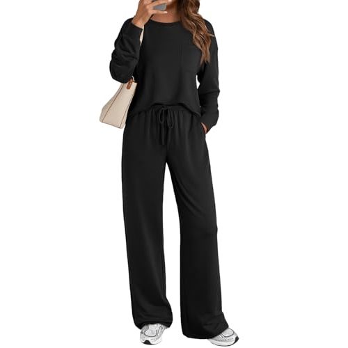 AUTOMET Womens Sweatsuits 2 Piece Lounge Matching Outfits Sweat Sets Tracksuit Travel Sweatshirts Fall Fashion Clothes 2026