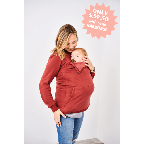 Latched Mama Harbor Snap Nursing Pullover