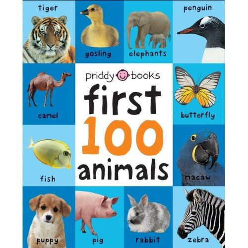First 100 Animals (Reprint) (Board Book)