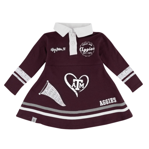Texas A&M Colosseum Infant Homecoming Cheer Dress (0-3 Month)