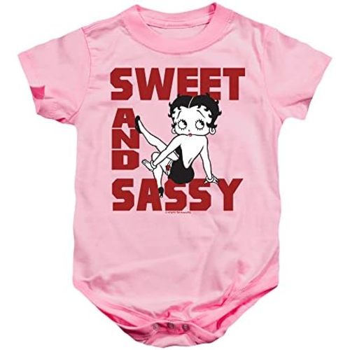 Betty Boop Sweet and Sassy Infant Baby Girls Onesie Snapsuit