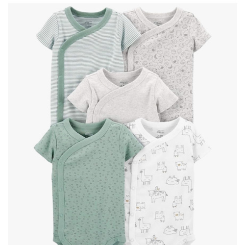Carter's 5-pack Side Snap Short-sleeve Bodysuit 3-6m