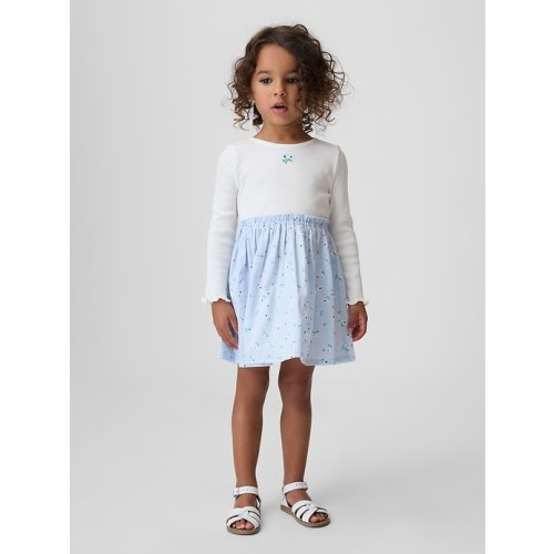 Baby & Toddler Mixed Media Dress