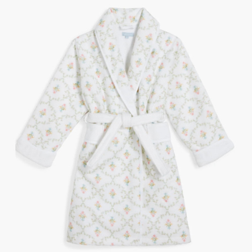 The Baby Hotel Robe - Pastel Trellis