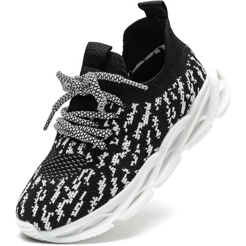 DADAWEN Boys Girls Sneakers Kids Lightweight Breathable Tennis Shoes Strap Running Athletic Shoes for Toddler/Little Kid/Big Kid