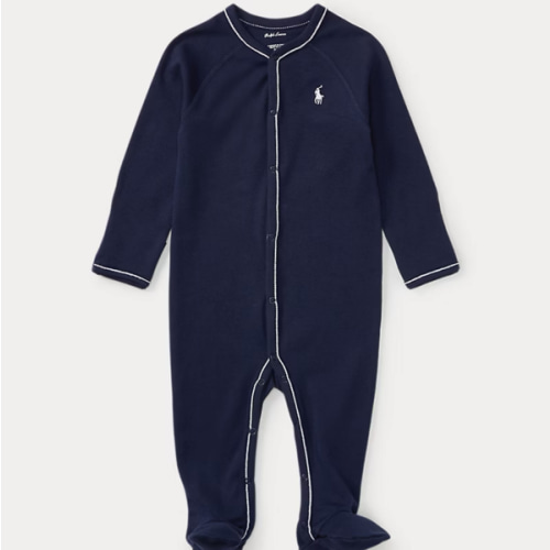 Cotton Jersey Footed Coverall | One-Pieces Baby | Ralph Lauren